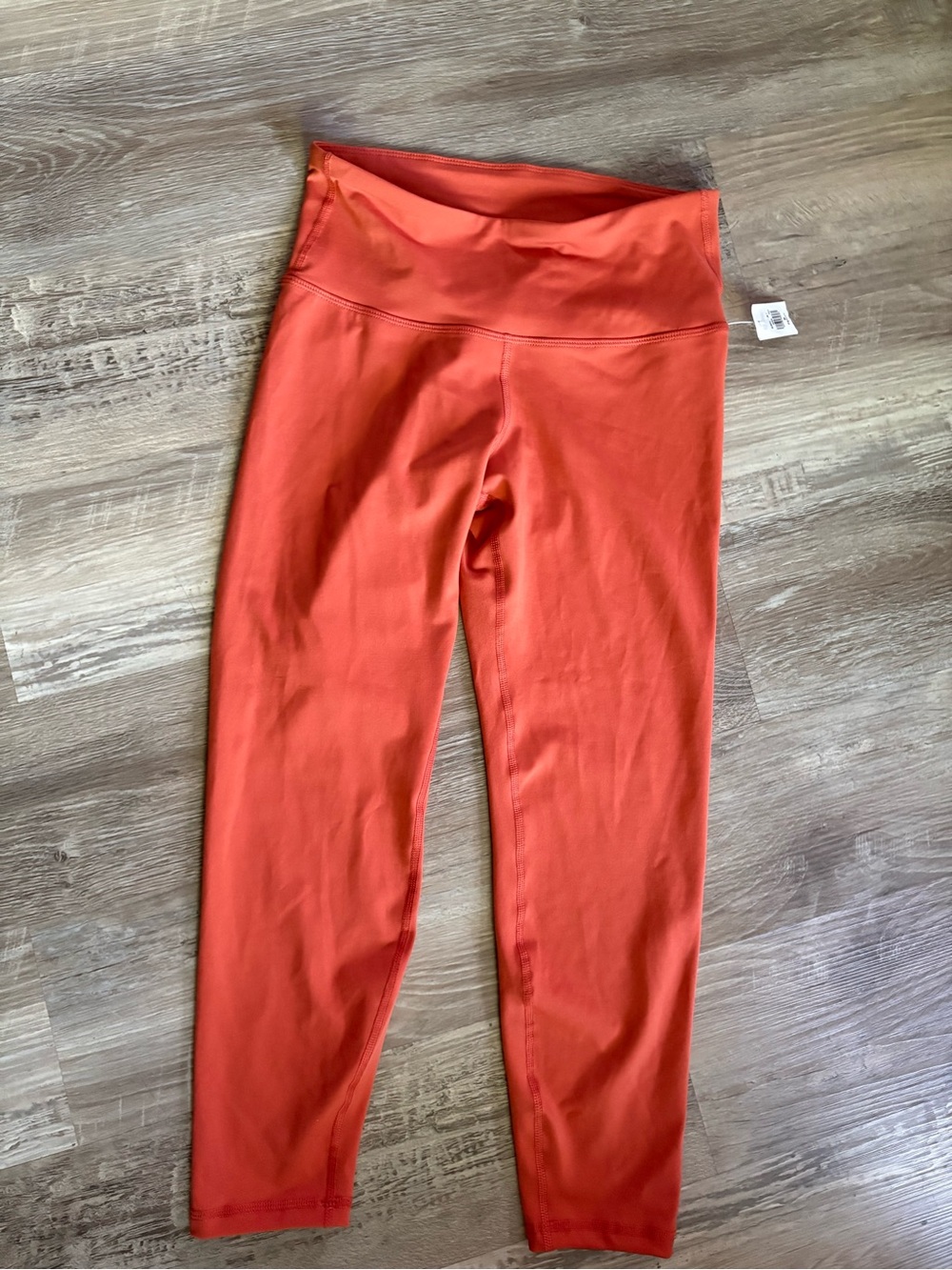 Old Navy PowerPress High-Rise Activewear Leggings Women's M Petite Orange